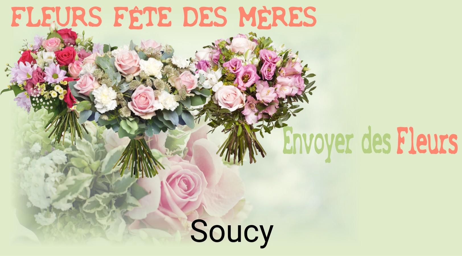Bouquet de Fête des Mères livré à Soucy